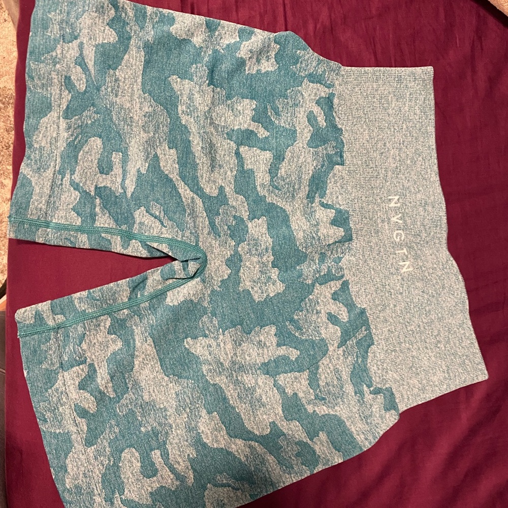 Teal leggings good condition no damages